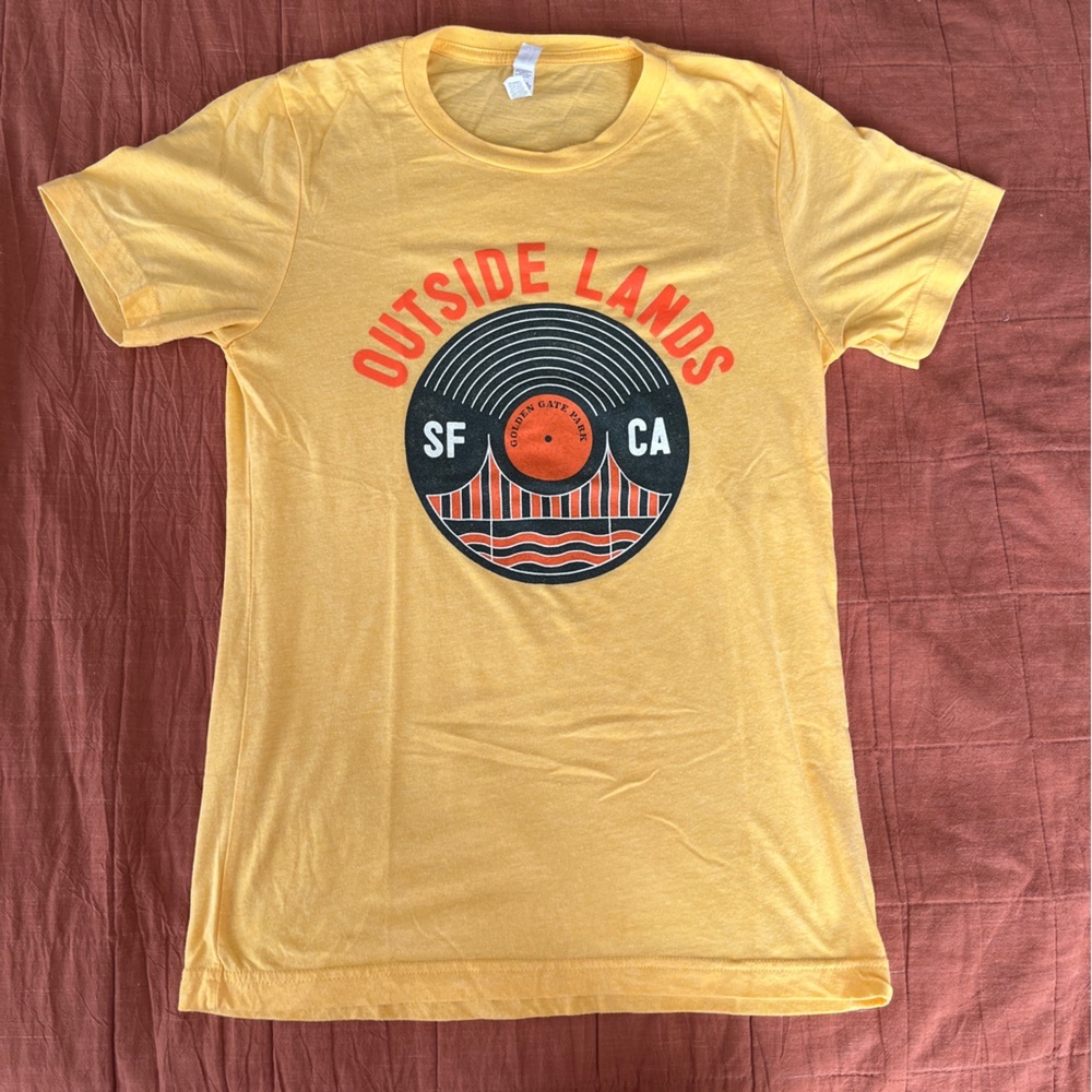 San Francisco Outside Lands Music Festival Record Graphic Tee
